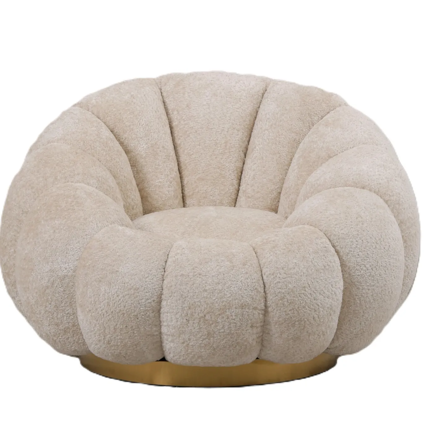 PTMD Fauteuil Daisy Crème