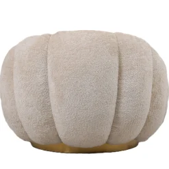 PTMD Fauteuil Daisy Crème