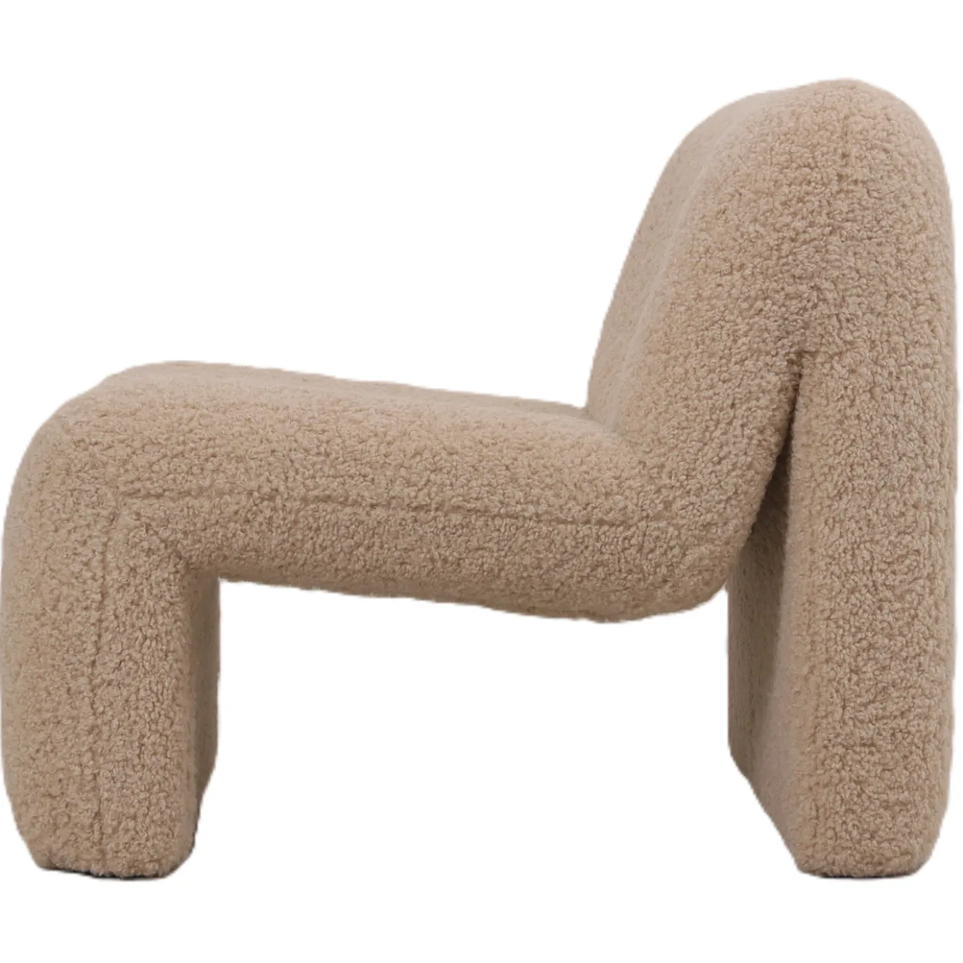 PTMD Fauteuil Oslo Teddy Beige