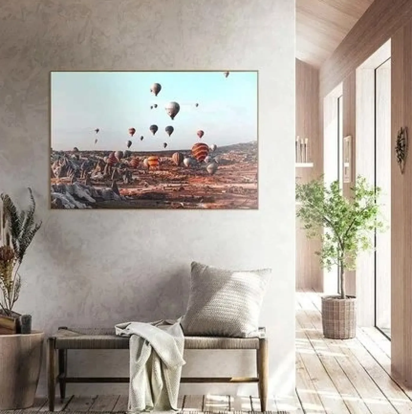 PTMD Glasschilderij Cappadocia View