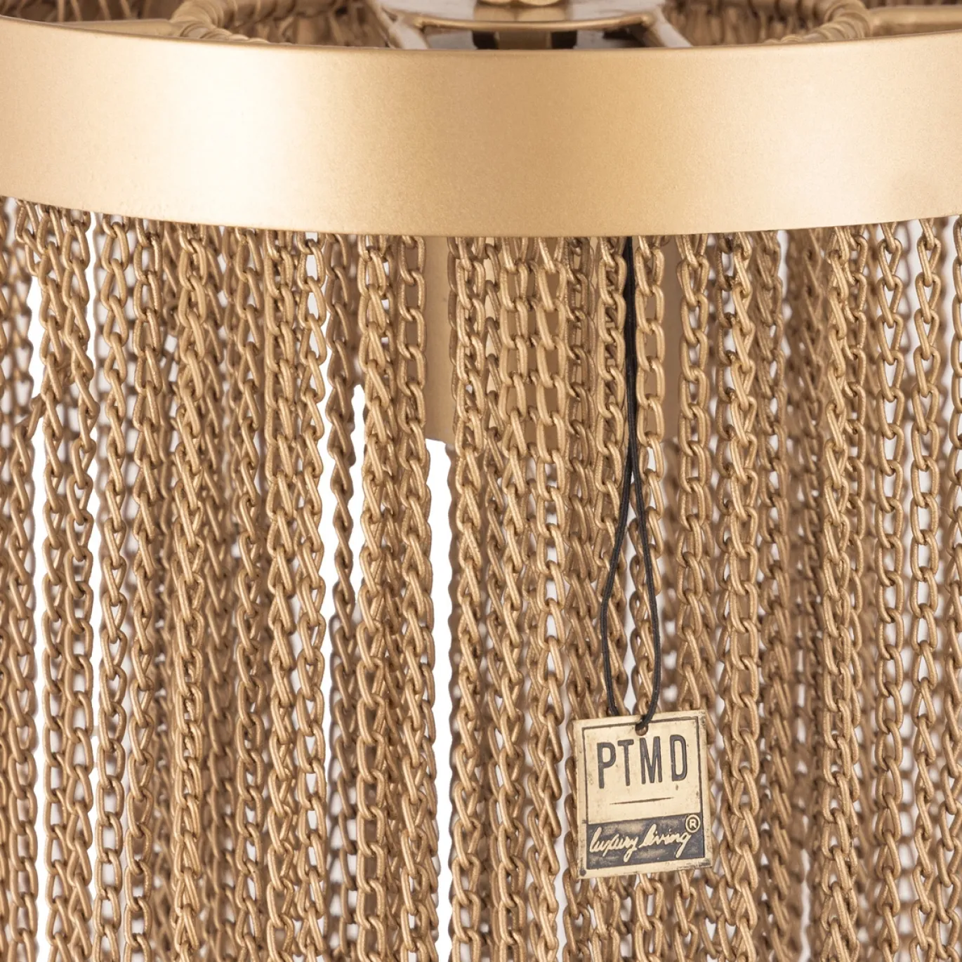 PTMD Hanglamp Brenton Goud Rond S