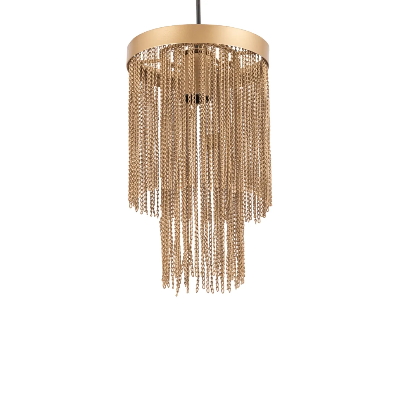 PTMD Hanglamp Brenton Goud Rond S