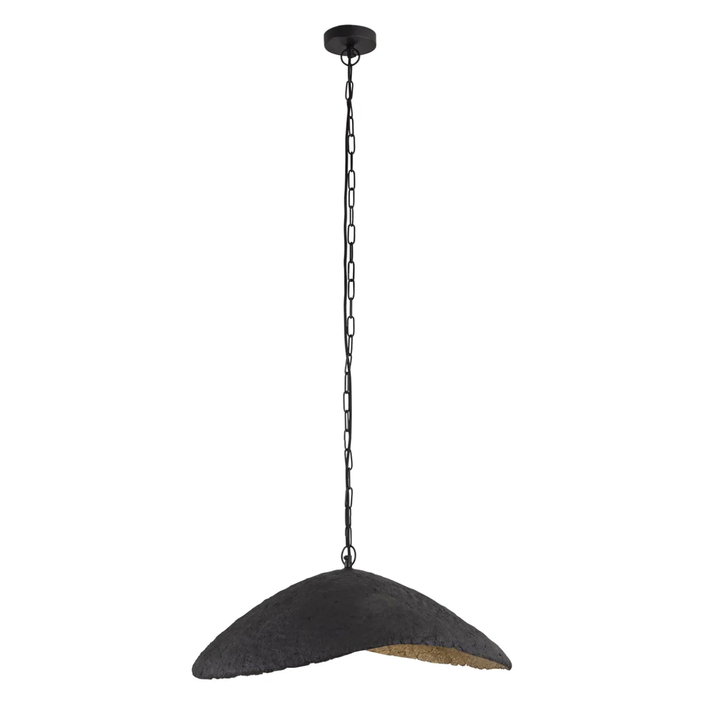 PTMD Hanglamp Majid Zwart/Goud