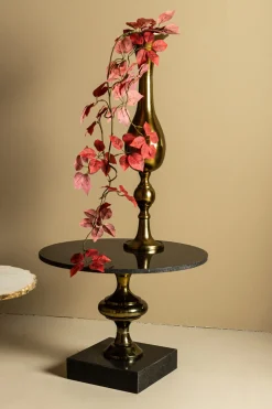 PTMD Salontafel Alano Zwart Marmer Ø61cm