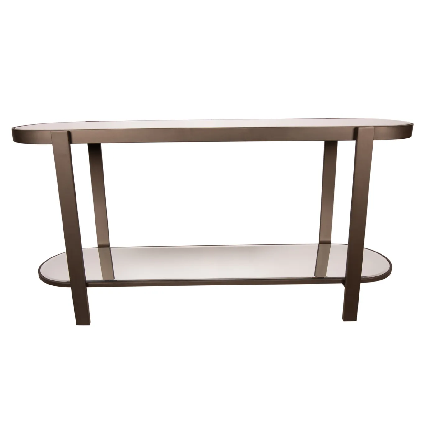 PTMD Sidetable Yozan Glas/Bruin 160cm