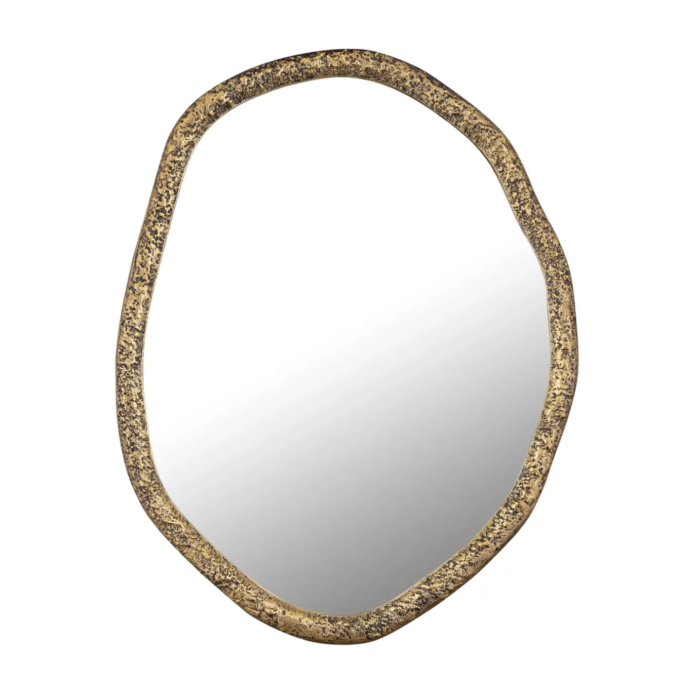 PTMD Spiegel Paislie Brass Organisch Rond