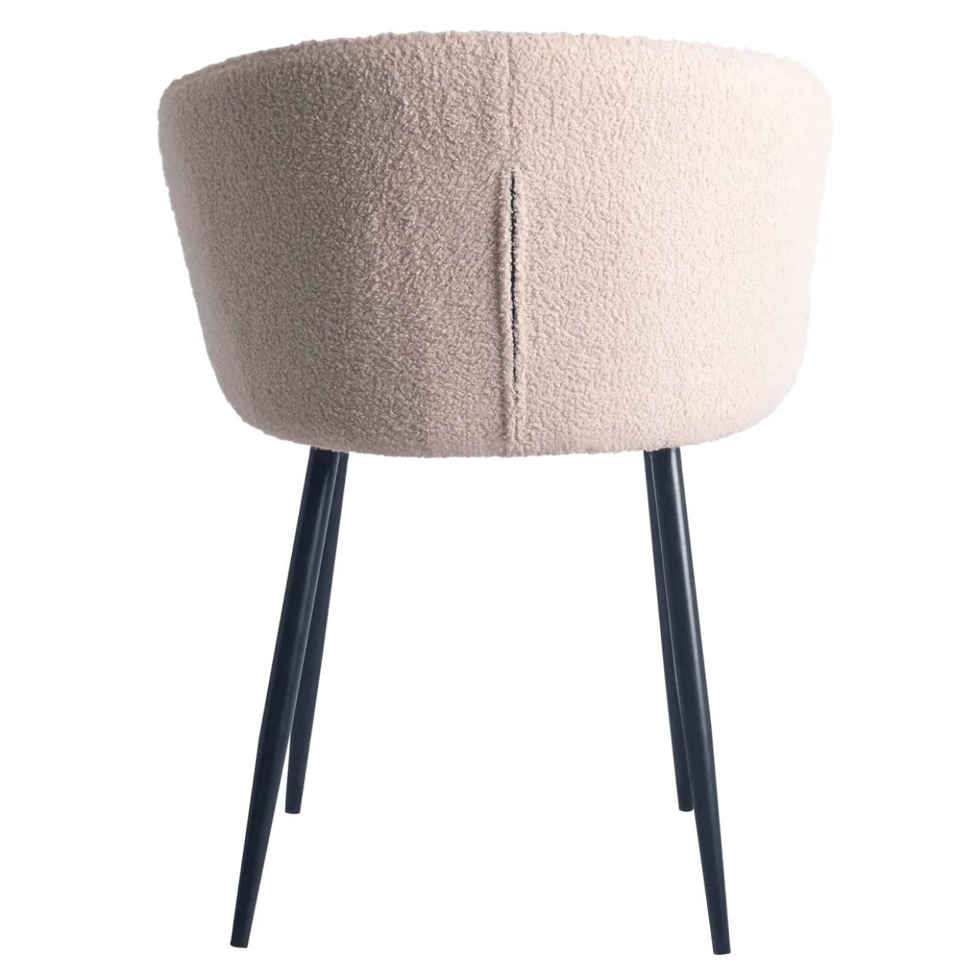 PTMD Stoel Move Teddy Sand Half Rond