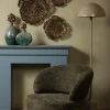 PTMD Vloerlamp Tanaiya Crème