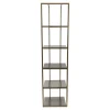 PTMD Wandkast Ilya Goud Metaal Smoky Glas