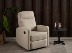 Relaxfauteuil Alvito Beige - Giga Living