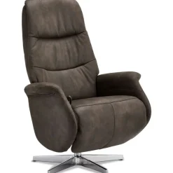 Relaxfauteuil Delta Grijs - Giga Meubel