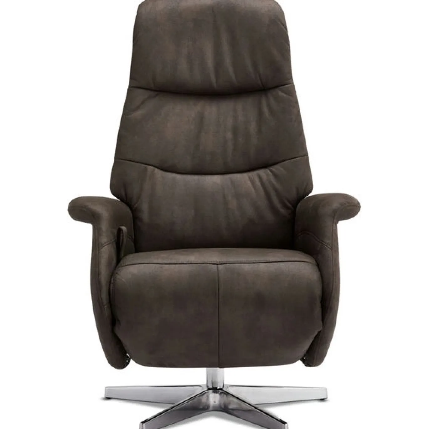 Relaxfauteuil Delta Grijs - Giga Meubel
