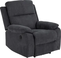 Relaxfauteuil Rinda Donkergrijs - Giga Living