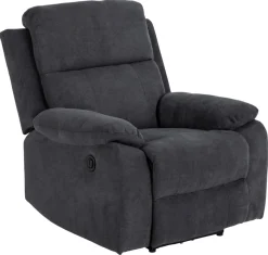 Relaxfauteuil Rinda Donkergrijs - Giga Living
