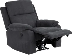 Relaxfauteuil Rinda Donkergrijs - Giga Living