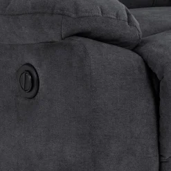 Relaxfauteuil Rinda Donkergrijs - Giga Living