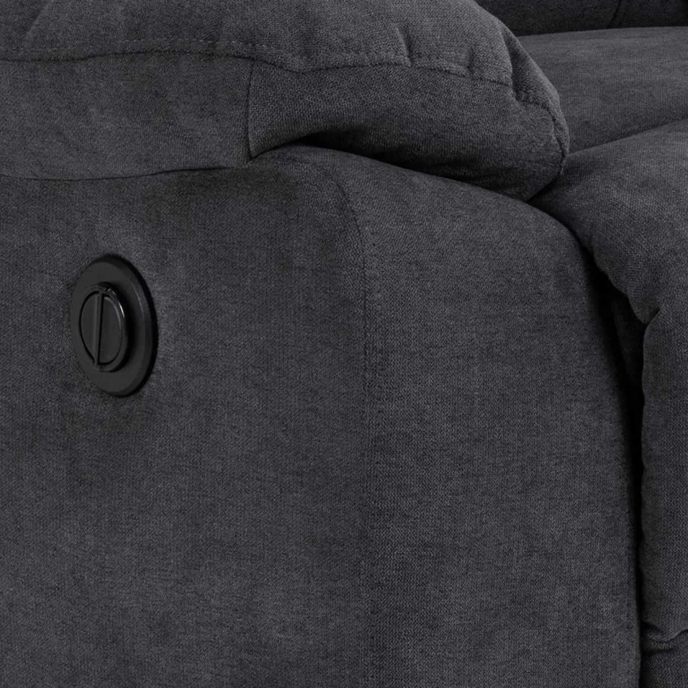 Relaxfauteuil Rinda Donkergrijs - Giga Living