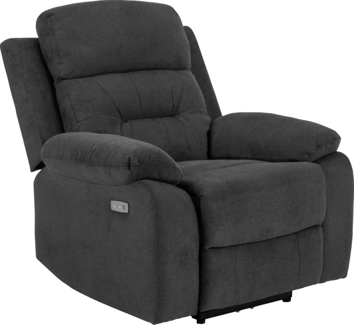 Relaxfauteuil Zarna Donkergrijs - Giga Living