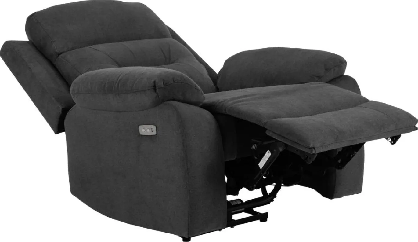 Relaxfauteuil Zarna Donkergrijs - Giga Living