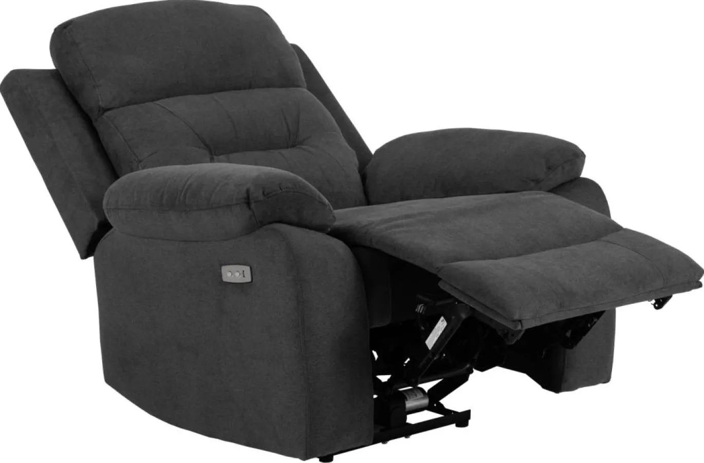 Relaxfauteuil Zarna Donkergrijs - Giga Living