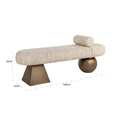 Richmond Bankje Geneva Beige
