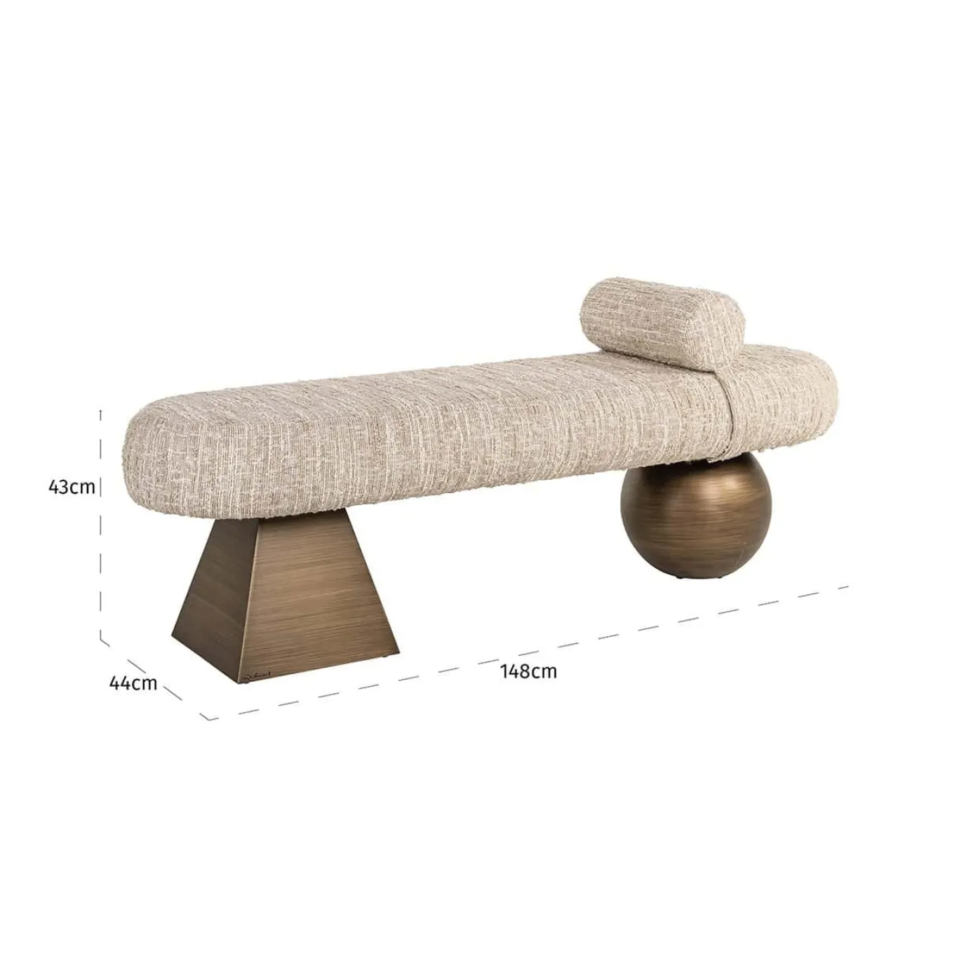 Richmond Bankje Geneva Beige