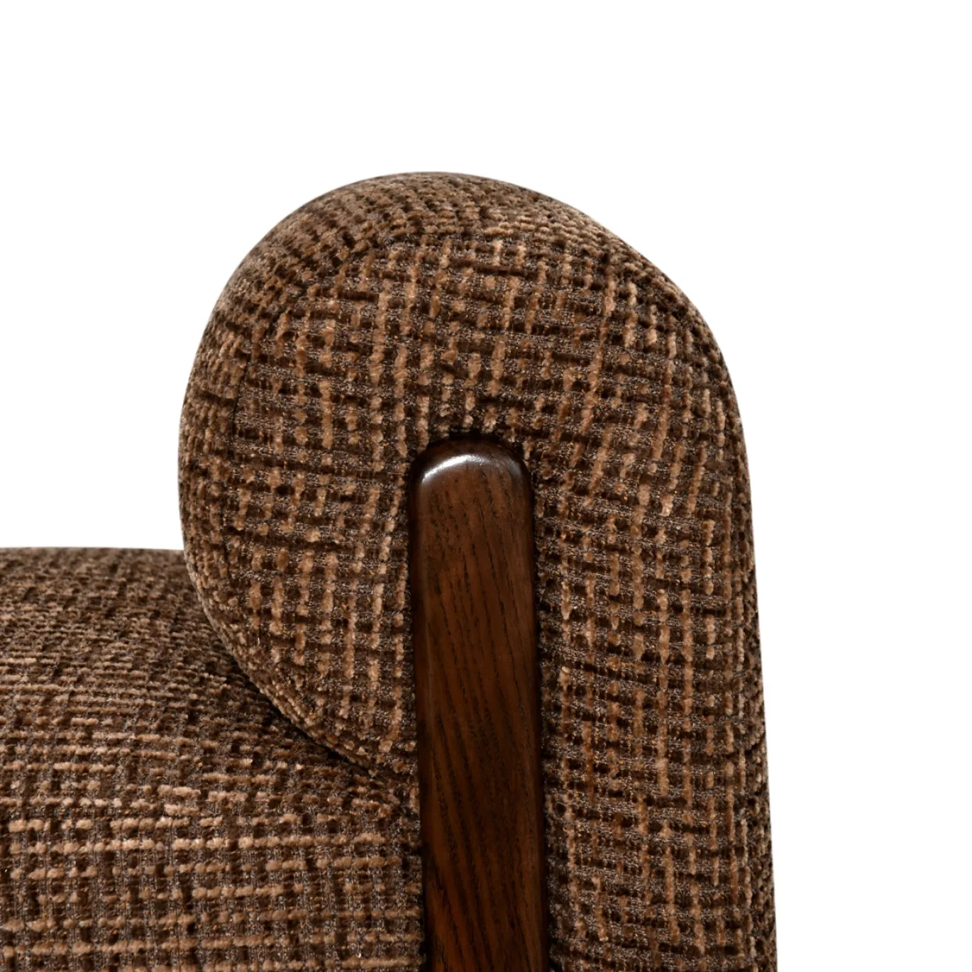 Richmond Bankje Winslov Bruin Blockweave Fire Retardant