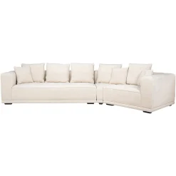 Richmond Bank Lusso 4-zits Beige Chenille