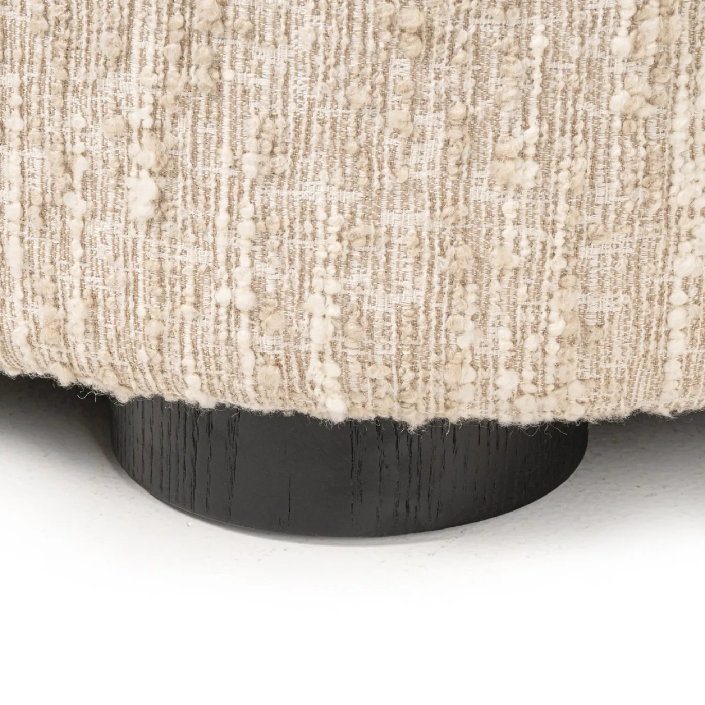 Richmond Bank Pandora Beige Angora Lounge Links