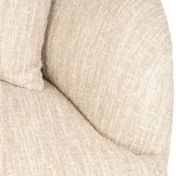 Richmond Bank Pandora Beige Angora Lounge Links