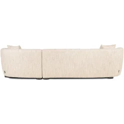 Richmond Bank Pandora Beige Angora Lounge Rechts
