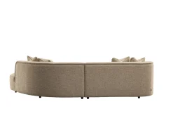 Richmond Bank Romero Zand Tweed Hocker Rechts Fire Retardant