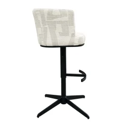 Richmond Barstoel Cheyenne Beige Graffic