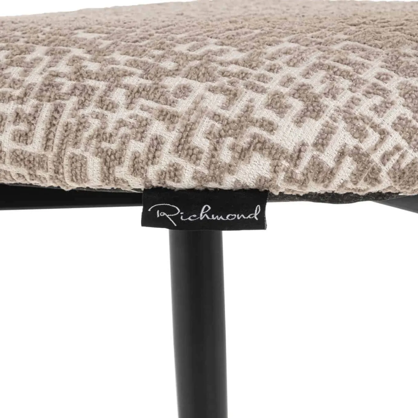 Richmond Barstoel Dantes Naturel Geo