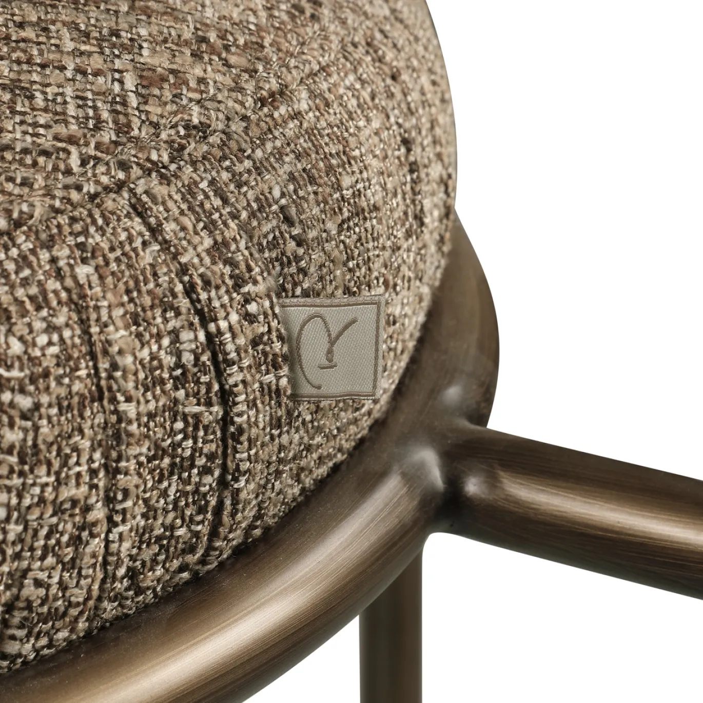Richmond Barstoel Encanto Bruin Tweed