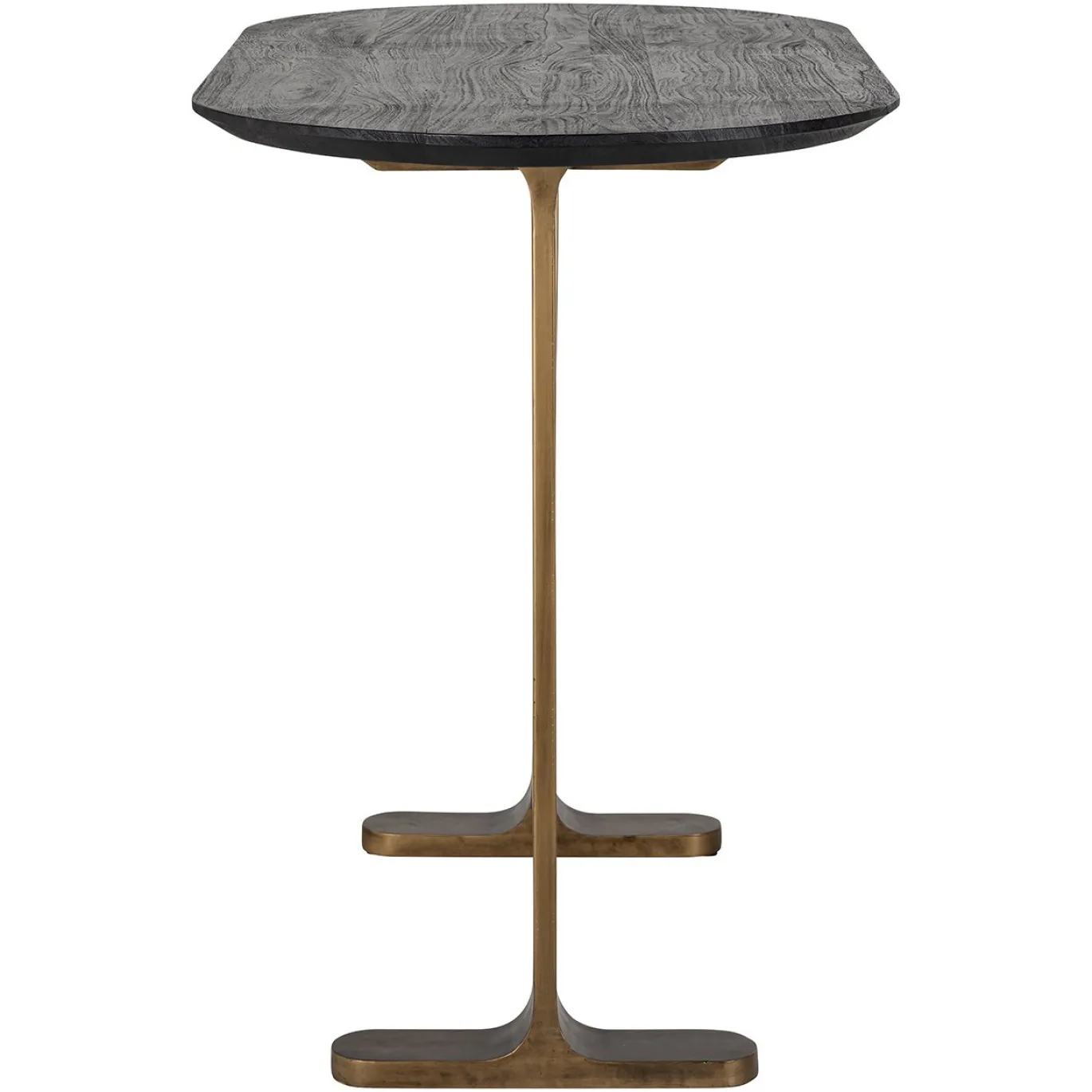 Richmond Bartafel Revelin Ovaal Zwart Mangohout 140cm