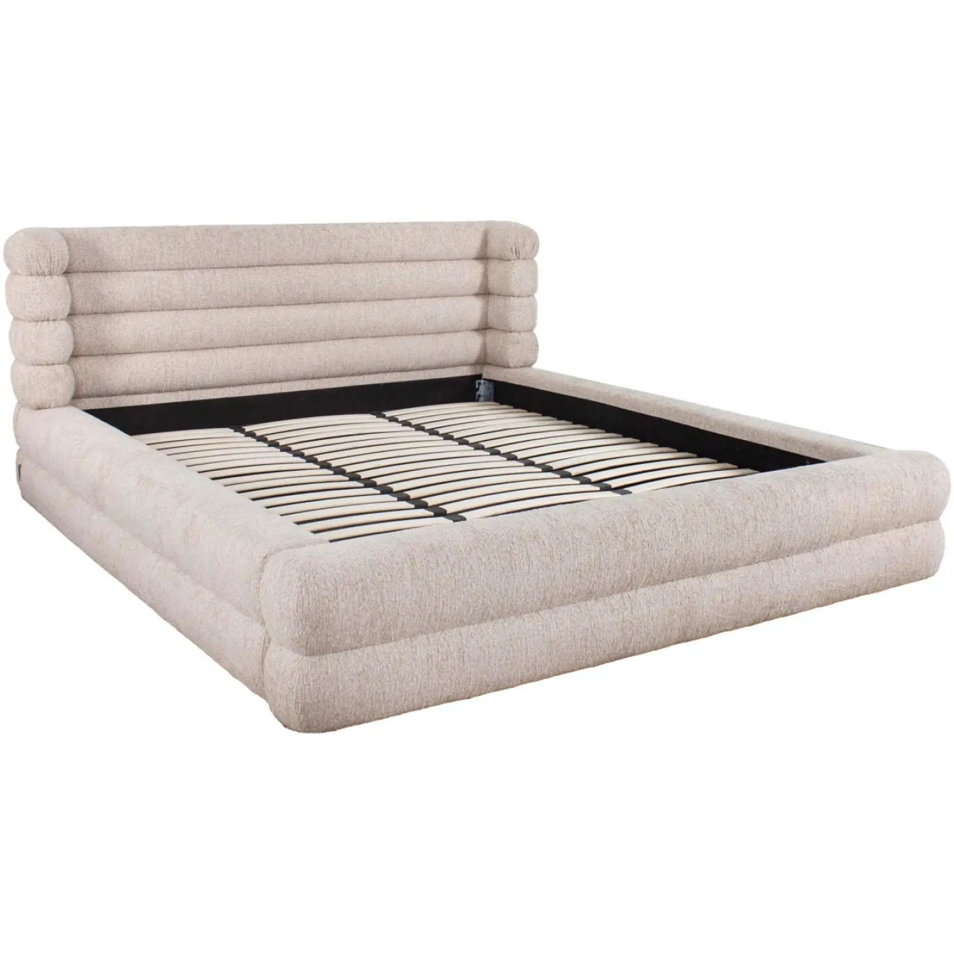 Richmond Bed Obidis Naturel Lineair 180x210cm Met Opbergruimte