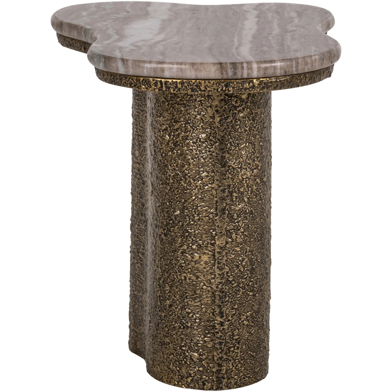 Richmond Bijzettafel Abandos Brass Antique