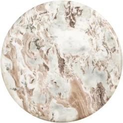 Richmond Bijzettafel Coronel Marmer Beige Ø50cm