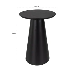 Richmond Bijzettafel Jazz Zwart