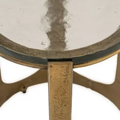 Richmond Bijzettafel Rixo Goud Ø37cm
