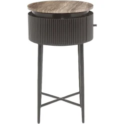 Richmond Bijzettafel Russo Ash Brown Rond