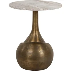 Richmond Bijzettafel Sia Toronto Marmer Ø47cm