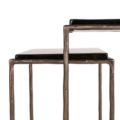 Richmond Bijzettafel Villano Brons Set Van 2