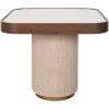 Richmond Bijzettafel Willox Beige Glas