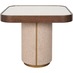 Richmond Bijzettafel Willox Beige Glas