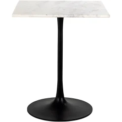Richmond Bistrotafel Carlten Marmer Wit Vierkant 65x65cm