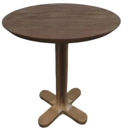 Richmond Bistrotafel Revelin Donkerbruin ø75cm