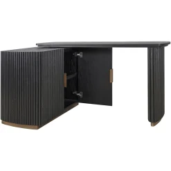 Richmond Bureau Cambon Dark Coffee 134cm