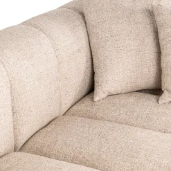 Richmond Chaise Longue Bank Novaro Cream Tweed Rechts